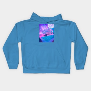 Pool time Kids Hoodie